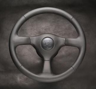 R32用　Gマガ・ステアリング〔黒ステッチ〕